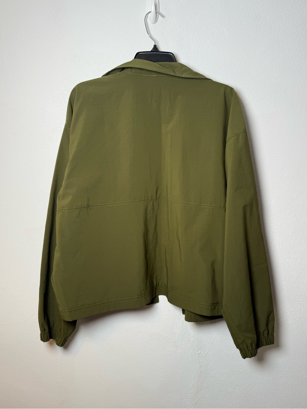 Offline Aerie Olive Green Lightweight Bomber Jacket - Picture 3 of 5